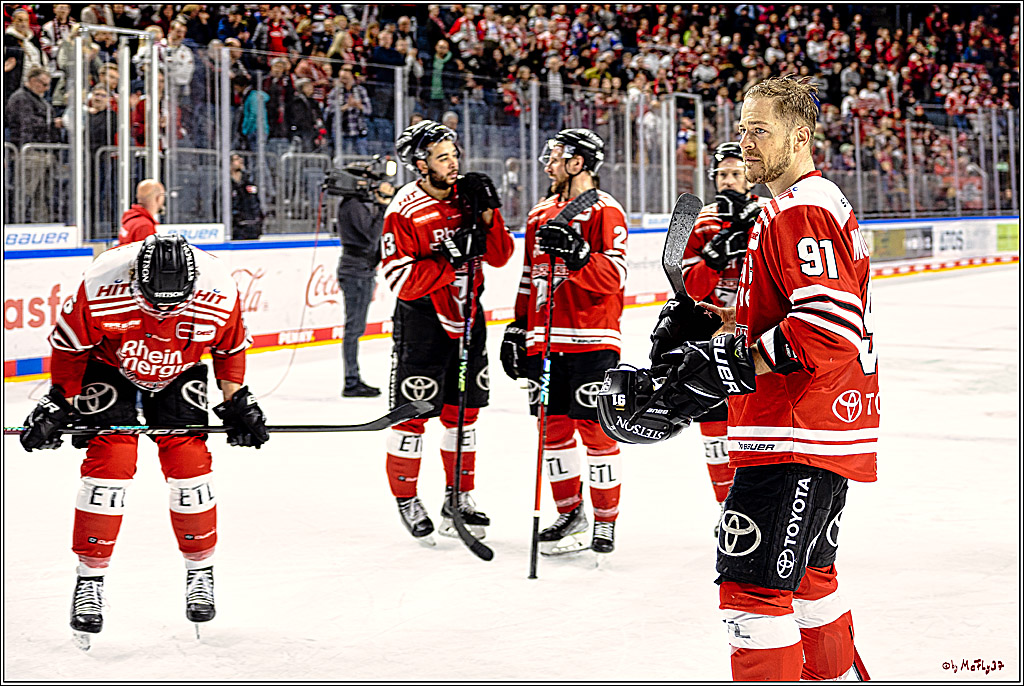 PENNY DEL Viertelfinale Spiel 6;  Koelner Haie - Adler Mannheim; Koeln, 26.03.2023